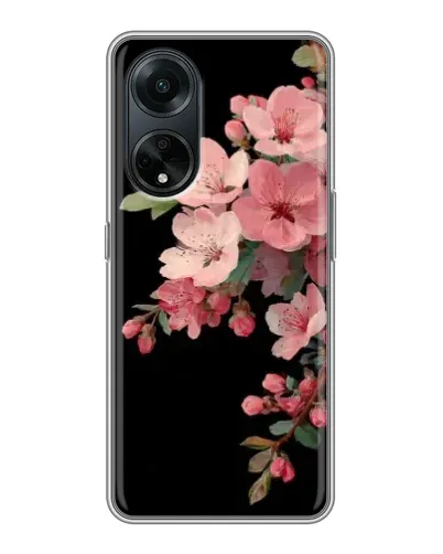 Чехол для OPPO A98 с картинкой «Розовая ветка сакуры» Чехол для OPPO A98 с картинкой «Розовая ветка сакуры»