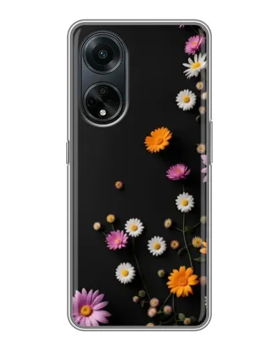 Чехол для OPPO A98 с картинкой «Цветочная композиция» Чехол для OPPO A98 с картинкой «Цветочная композиция»