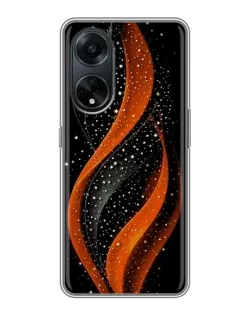 Чохол для OPPO A98 з картинкою «Вогняна зоряна хвиля»
