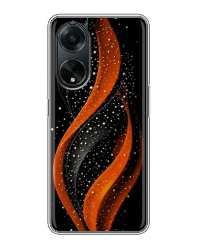 Чохол для OPPO A98 з картинкою «Вогняна зоряна хвиля»