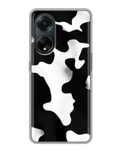 Чохол для OPPO A98 з картинкою «Чорно-біла пляма»
