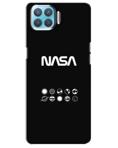 Чехол для OPPO F17 Pro с картинкой «NASA — технический принт» Чехол для OPPO F17 Pro с картинкой «NASA — технический принт»