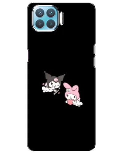 Чехол для OPPO F17 Pro с картинкой «My Melody и Kuromi» Чехол для OPPO F17 Pro с картинкой «My Melody и Kuromi»