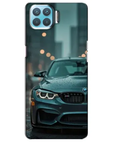 Чехол для OPPO F17 Pro с картинкой «BMW в огнях города»
