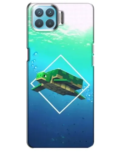 Чехол для OPPO F17 Pro с картинкой «Черепаха Minecraft» Чехол для OPPO F17 Pro с картинкой «Черепаха Minecraft»
