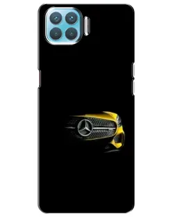 Чехол для OPPO F17 Pro с картинкой «Mercedes — ретро стиль»