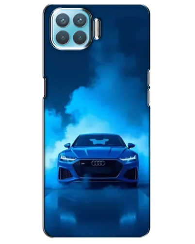 Чехол для OPPO F17 Pro с картинкой «Audi — голубая энергия» Чехол для OPPO F17 Pro с картинкой «Audi — голубая энергия»