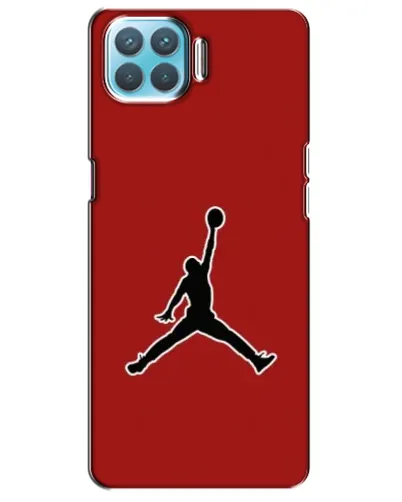 Чехол для OPPO F17 с картинкой «Jordan Red Back» Чехол для OPPO F17 с картинкой «Jordan Red Back»
