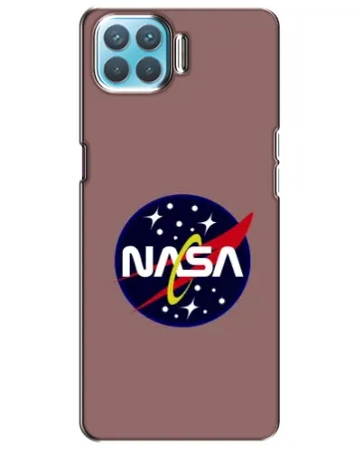 Чехол для OPPO F17 с картинкой «NASA — ретро космос»