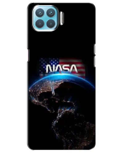 Чехол для OPPO F17 с картинкой «Земля из космоса NASA»