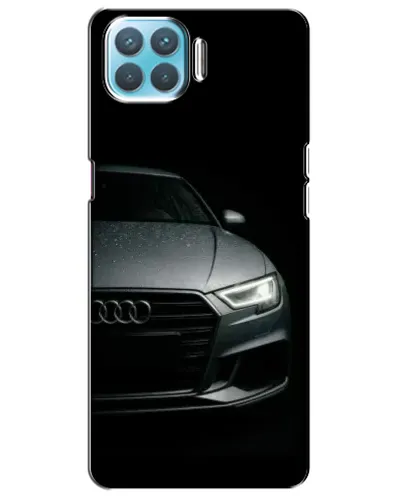 Чехол для OPPO F17 с картинкой «Audi — детализация кузова»