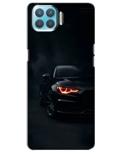 Чехол для OPPO F17 с картинкой «Audi — хищный взгляд»