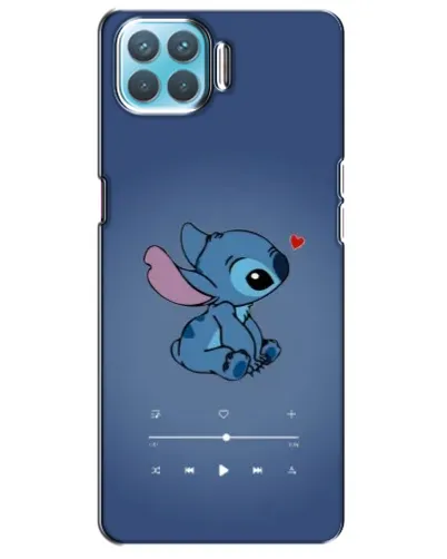 Чехол для OPPO F17 с картинкой «Музыкальный Stitch»