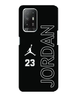 Чехол для OPPO F19 Pro Plus 5G с картинкой «Jordan Vertical»