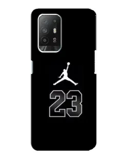 Чехол для OPPO F19 Pro Plus 5G с картинкой «Jordan Flight 23»