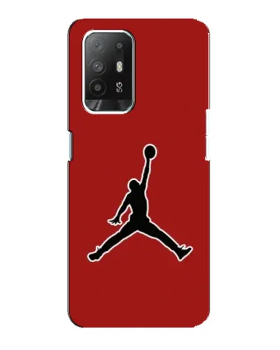 Чехол для OPPO F19 Pro Plus 5G с картинкой «Jordan Red Back» Чехол для OPPO F19 Pro Plus 5G с картинкой «Jordan Red Back»