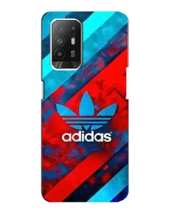 Чехол для OPPO F19 Pro Plus 5G с картинкой «Абстракция Adidas»