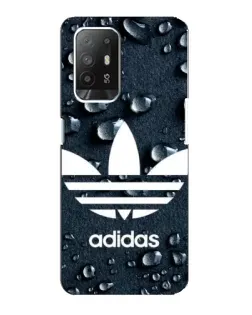 Чехол для OPPO F19 Pro Plus 5G с картинкой «Adidas Trefoil Blue»