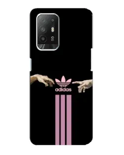 Чехол для OPPO F19 Pro Plus 5G с картинкой «Adidas Hands» Чехол для OPPO F19 Pro Plus 5G с картинкой «Adidas Hands»
