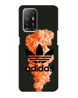 Чехол для OPPO F19 Pro Plus 5G с картинкой «Оранжевый дым Adidas» Чехол для OPPO F19 Pro Plus 5G с картинкой «Оранжевый дым Adidas»