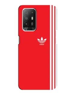 Чехол для OPPO F19 Pro Plus 5G с картинкой «Красный минимализм Adidas» Чехол для OPPO F19 Pro Plus 5G с картинкой «Красный минимализм Adidas»