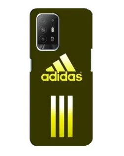 Чехол для OPPO F19 Pro Plus 5G с картинкой «Оливковый градиент Adidas»