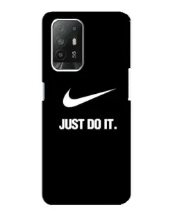 Чехол для OPPO F19 Pro Plus 5G с картинкой «Классический принт Nike»