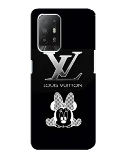 Чехол для OPPO F19 Pro Plus 5G с картинкой «LV и Минни Маус»