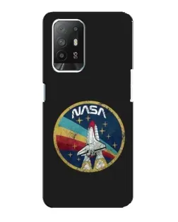 Чехол для OPPO F19 Pro Plus 5G с картинкой «NASA — эмблема миссии»