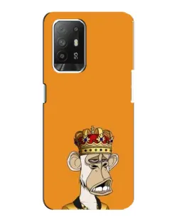 Чехол для OPPO F19 Pro Plus 5G с картинкой «Золотая обезьяна Bored Ape»