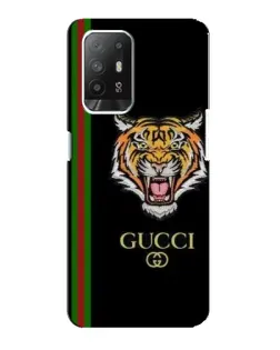 Чехол для OPPO F19 Pro Plus 5G с картинкой «Тигр Gucci»