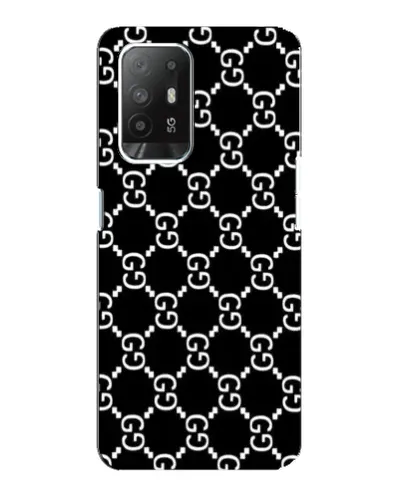 Чехол для OPPO F19 Pro Plus 5G с картинкой «Gucci — сетчатый паттерн»