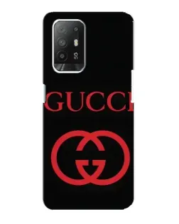 Чехол для OPPO F19 Pro Plus 5G с картинкой «Gucci — красный логотип»
