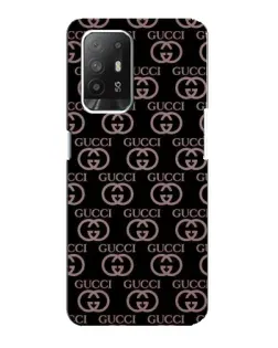 Чехол для OPPO F19 Pro Plus 5G с картинкой «Классическая монограмма Gucci»