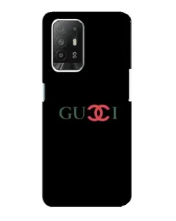 Чехол для OPPO F19 Pro Plus 5G с картинкой «Gucci — красный градиент»