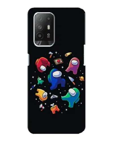 Чехол для OPPO F19 Pro Plus 5G с картинкой «Among Us космос» Чехол для OPPO F19 Pro Plus 5G с картинкой «Among Us космос»