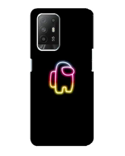Чехол для OPPO F19 Pro Plus 5G с картинкой «Among Us градиент» Чехол для OPPO F19 Pro Plus 5G с картинкой «Among Us градиент»