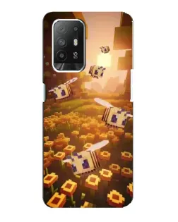 Чехол для OPPO F19 Pro Plus 5G с картинкой «Поле подсолнухов»
