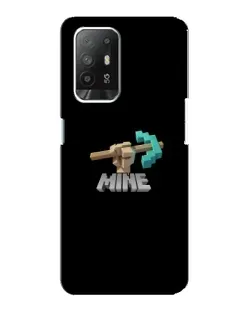 Чехол для OPPO F19 Pro Plus 5G с картинкой «Алмазная кирка»