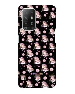 Чехол для OPPO F19 Pro Plus 5G с картинкой «Magic Unicorn паттерн»
