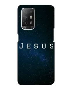 Чехол для OPPO F19 Pro Plus 5G с картинкой «Звездное небо Jesus»
