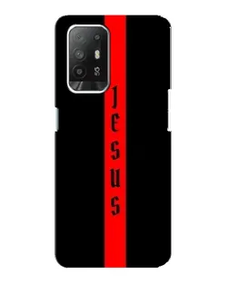 Чехол для OPPO F19 Pro Plus 5G с картинкой «Красная линия веры»