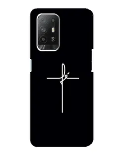 Чохол для OPPO F19 Pro Plus 5G з картинкою «Тонкий хрест»
