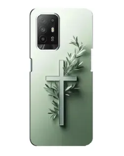 Чохол для OPPO F19 Pro Plus 5G з картинкою «Оливкова гілка»