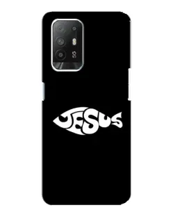 Чохол для OPPO F19 Pro Plus 5G з картинкою «Риба  Jesus»