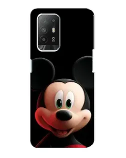 Чехол для OPPO F19 Pro Plus 5G с картинкой «Улыбающийся Микки Маус»