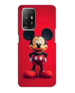 Чехол для OPPO F19 Pro Plus 5G с картинкой «Mickey в полный рост»