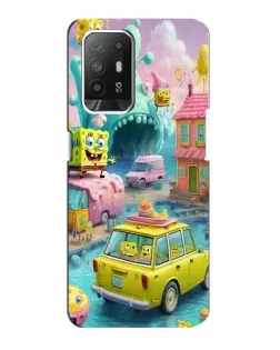 Чехол для OPPO F19 Pro Plus 5G с картинкой «Монстр-трак приключения»