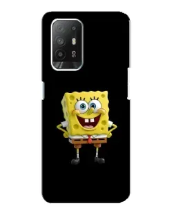 Чехол для OPPO F19 Pro Plus 5G с картинкой «Классический Губка Боб»