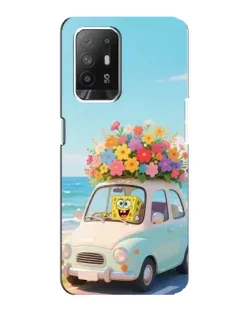 Чехол для OPPO F19 Pro Plus 5G с картинкой «Автомобильное путешествие»